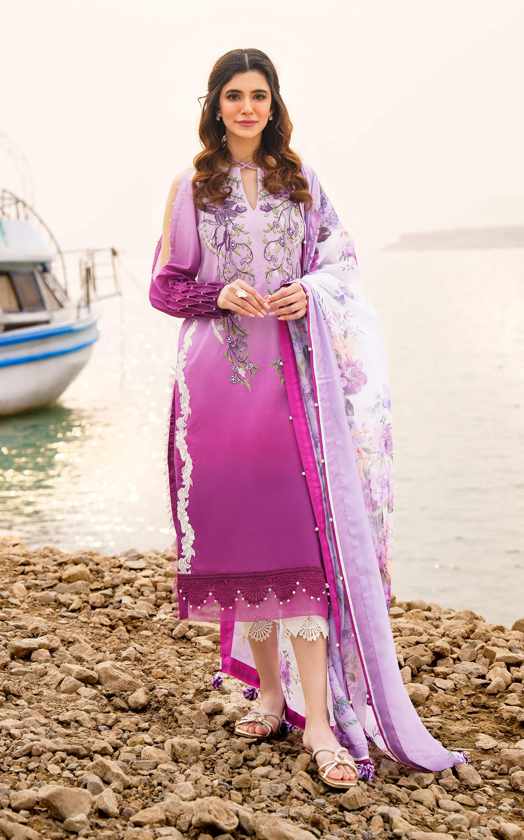 Asifa and Nabeel | Meraki Summer 24 | CALLA-U141M018 - Riwayat-e-Khas