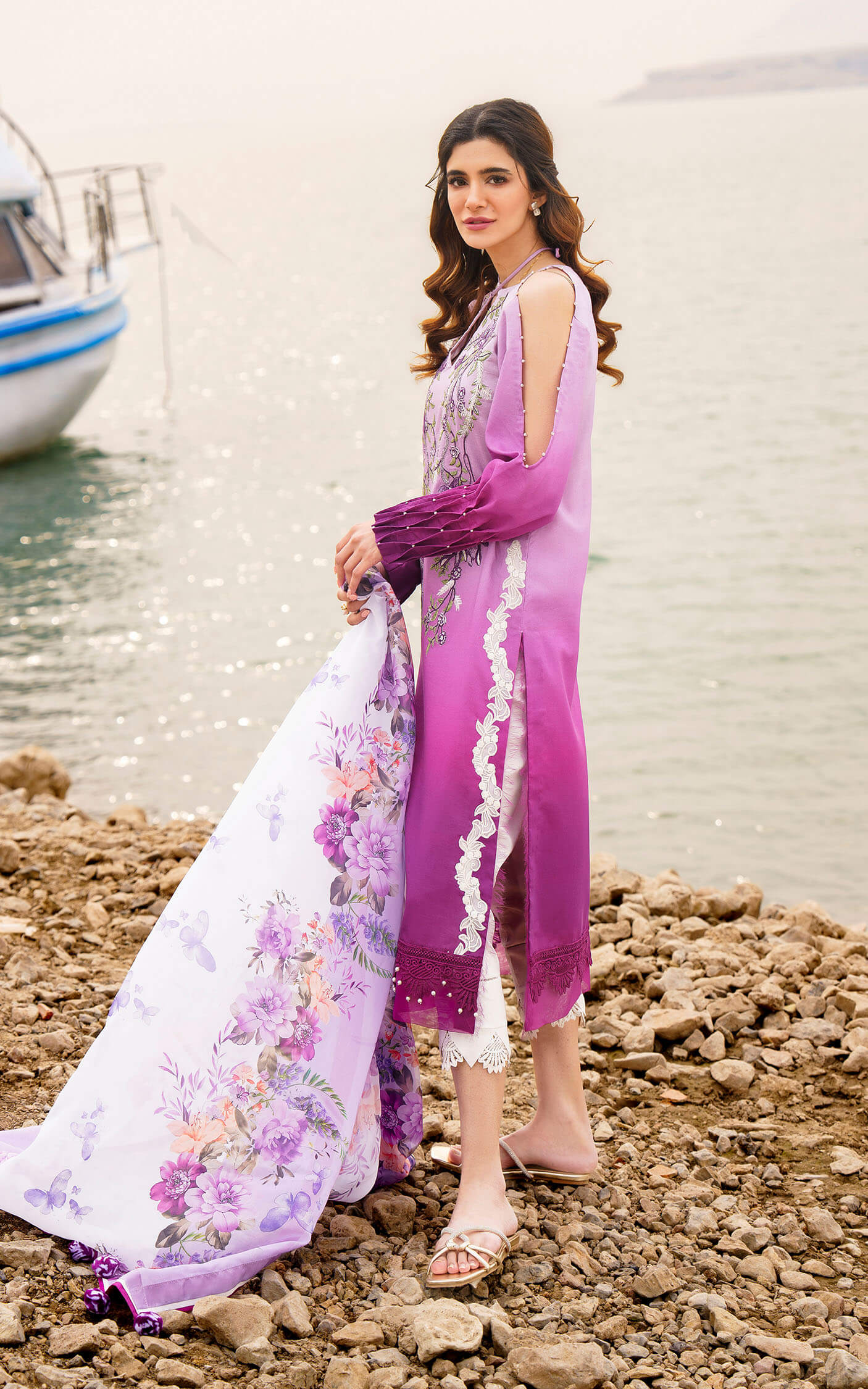 Asifa and Nabeel | Meraki Summer 24 | CALLA-U141M018 - Riwayat-e-Khas