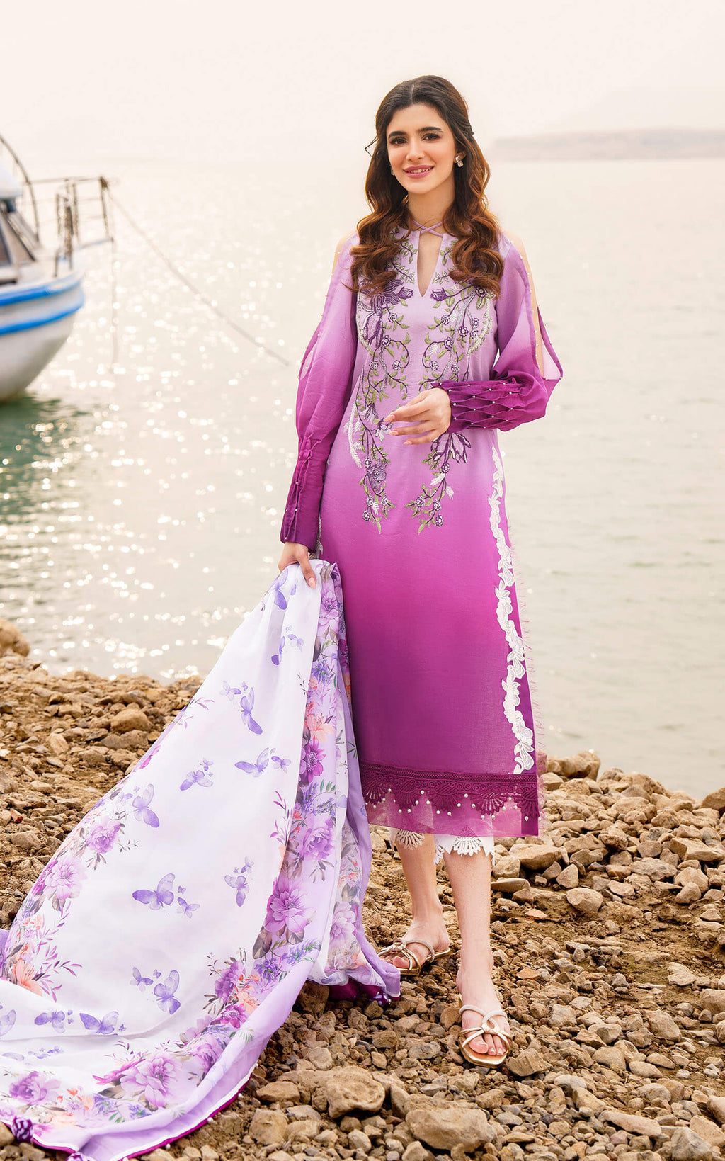Asifa and Nabeel | Meraki Summer 24 | CALLA-U141M018 - Riwayat-e-Khas