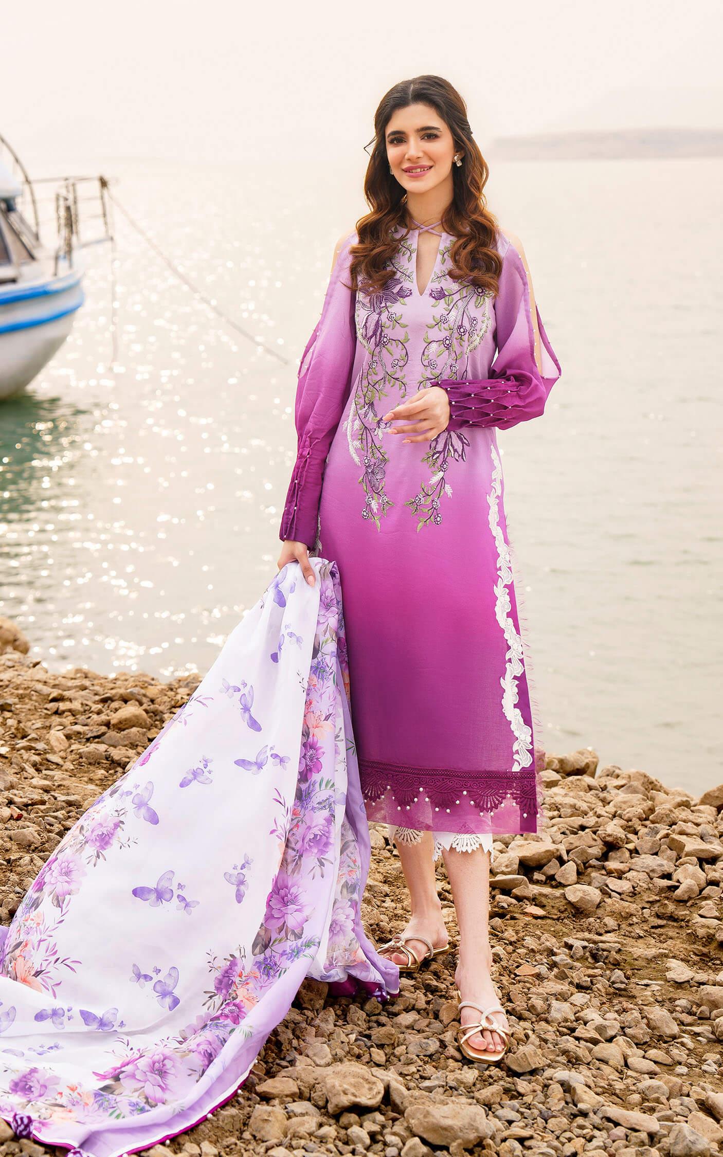 Asifa and Nabeel | Meraki Summer 24 | CALLA-U141M018 - Riwayat-e-Khas