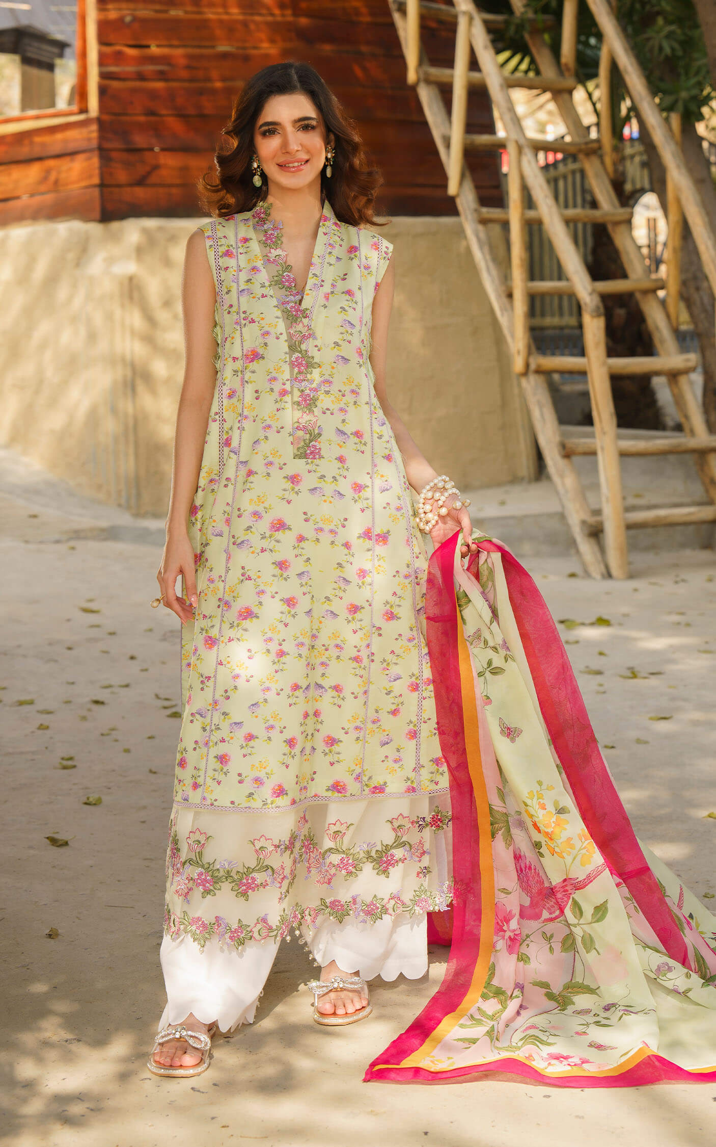 Asifa and Nabeel | Meraki Summer 24 | Chints - Riwayat-e-Khas