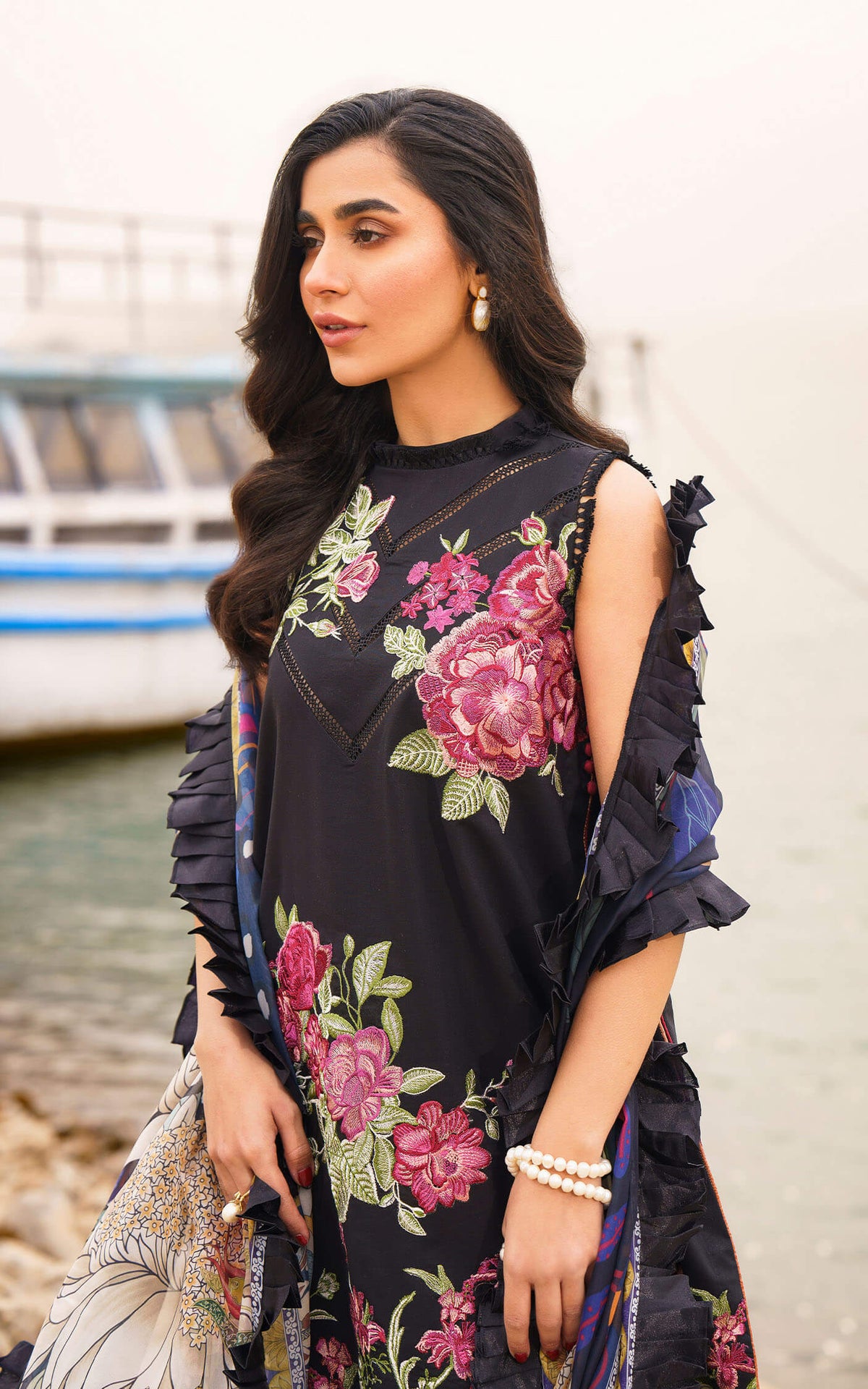 Asifa and Nabeel | Meraki Summer 24 | DAPHNE-U141M019 - House Of Anaya
