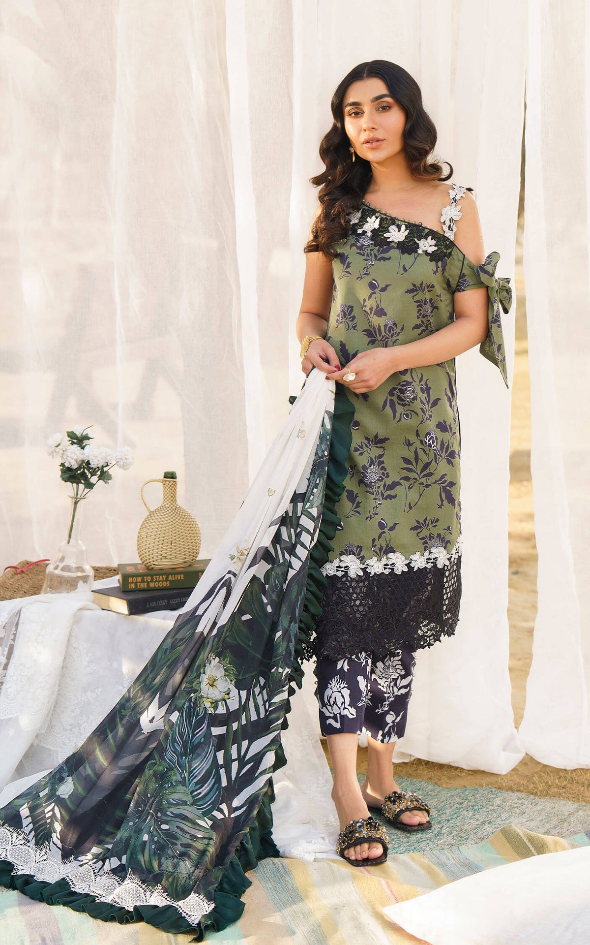 Asifa and Nabeel | Meraki Summer 24 | DARCY-U141M011 - House Of Anaya