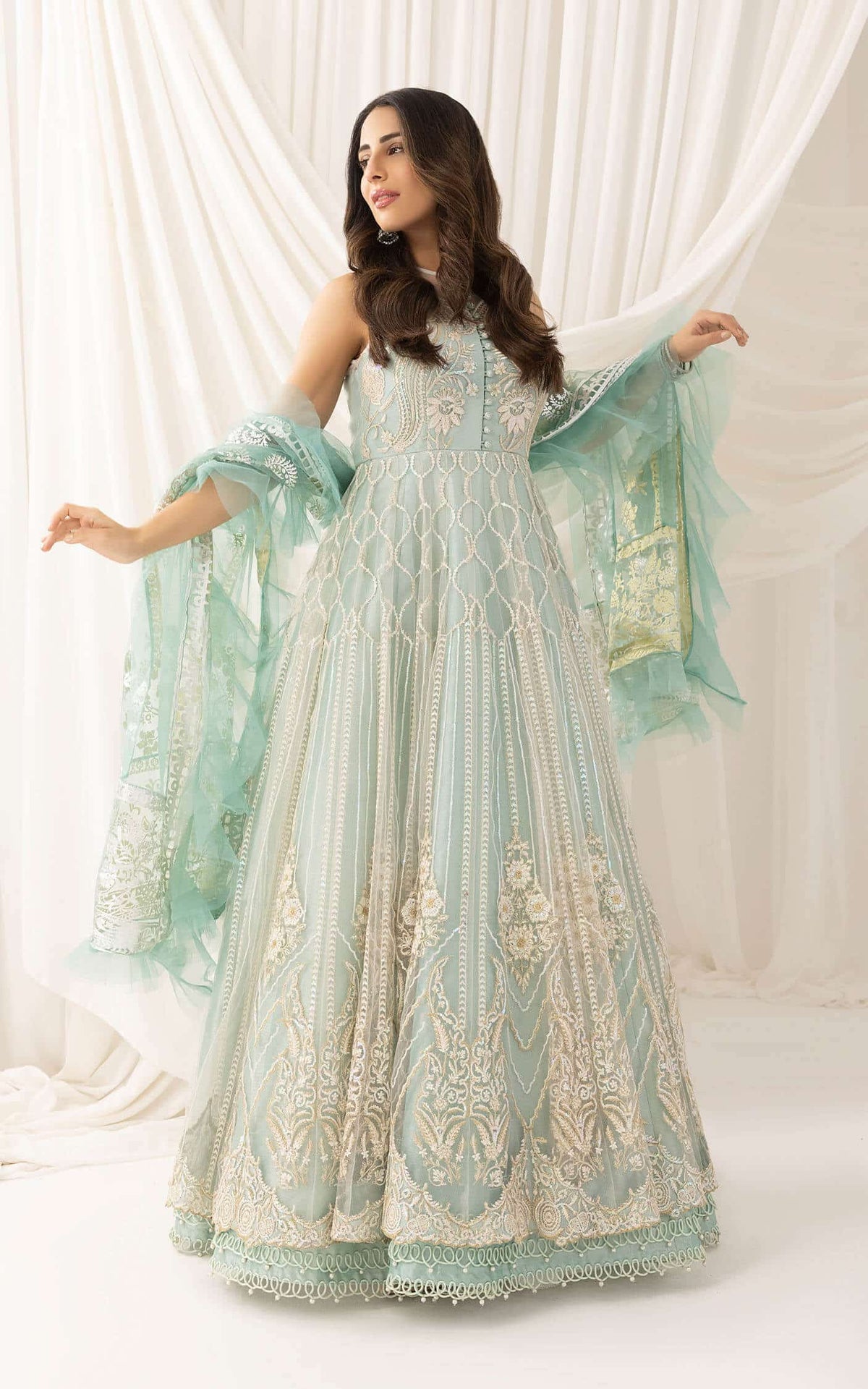 Asifa and Nabeel | Barasti Festive 23 | Chandni (ANB-05) - House Of Anaya