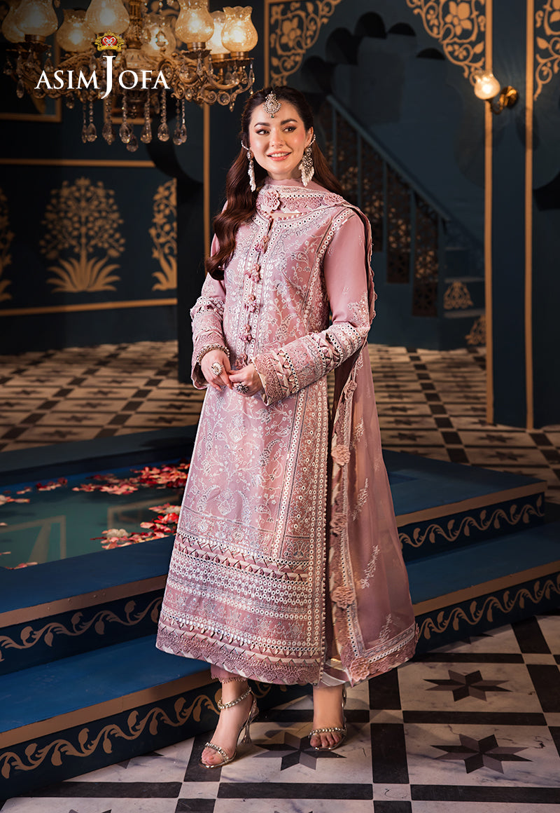 Asim Jofa | Fasana e Ishq Eid Luxury Lawn | AJFI-02 - House Of Anaya