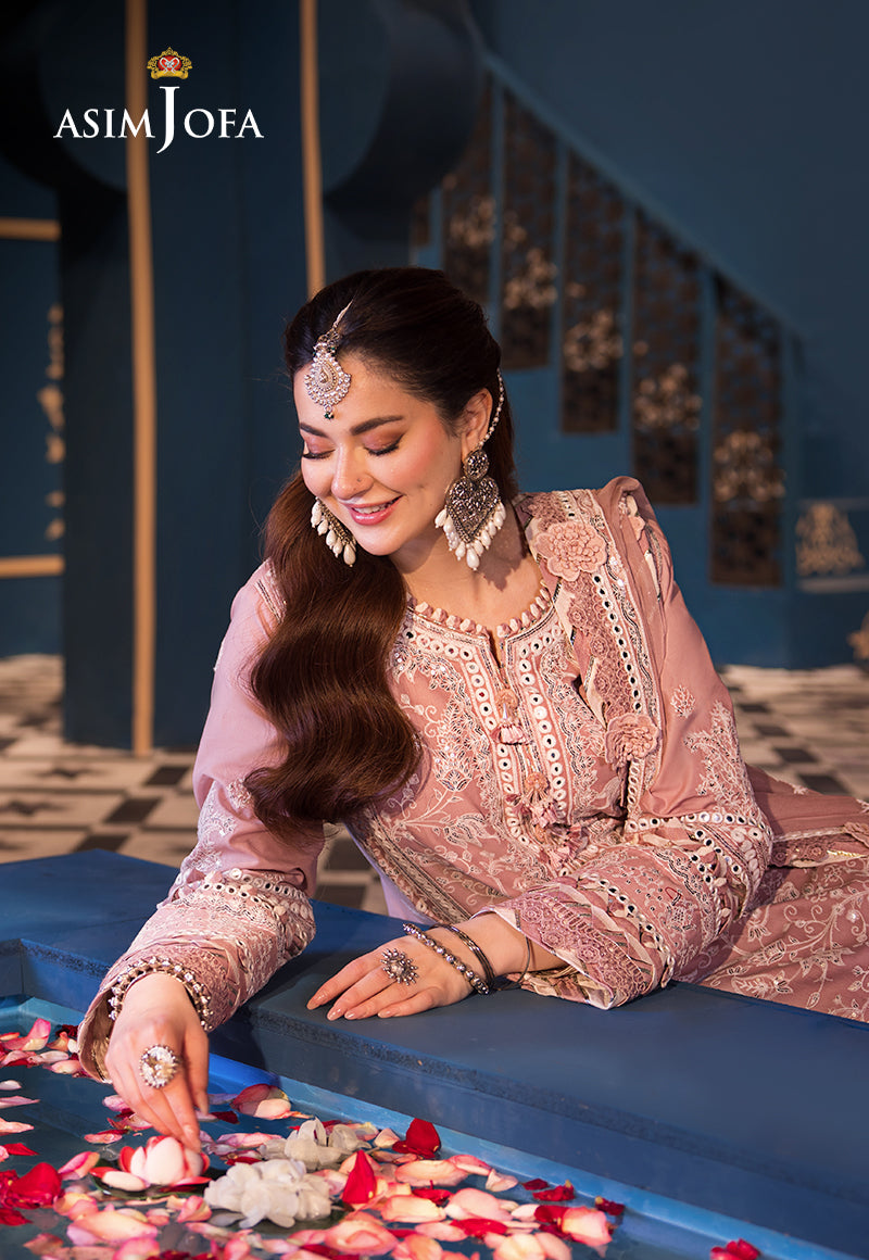 Asim Jofa | Fasana e Ishq Eid Luxury Lawn | AJFI-02 - House Of Anaya