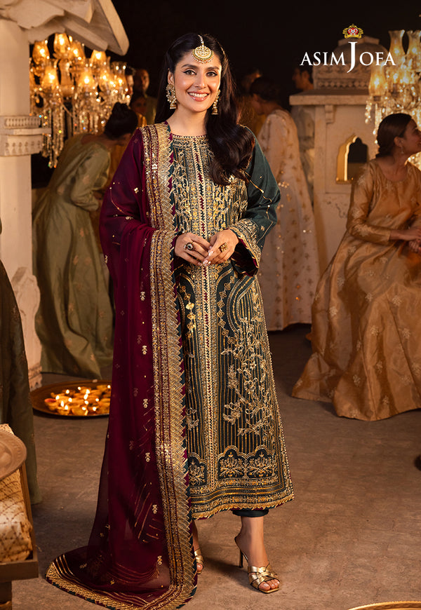 Asim Jofa | Shehnai Festive Collection | AJSH-20 - House Of Anaya