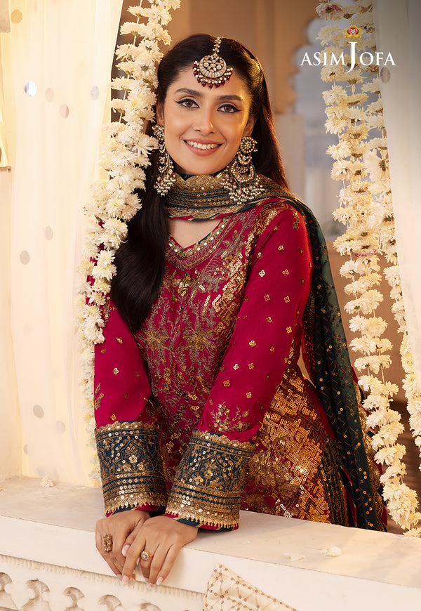 Asim Jofa | Shehnai Festive Collection | AJSH-19 - House Of Anaya