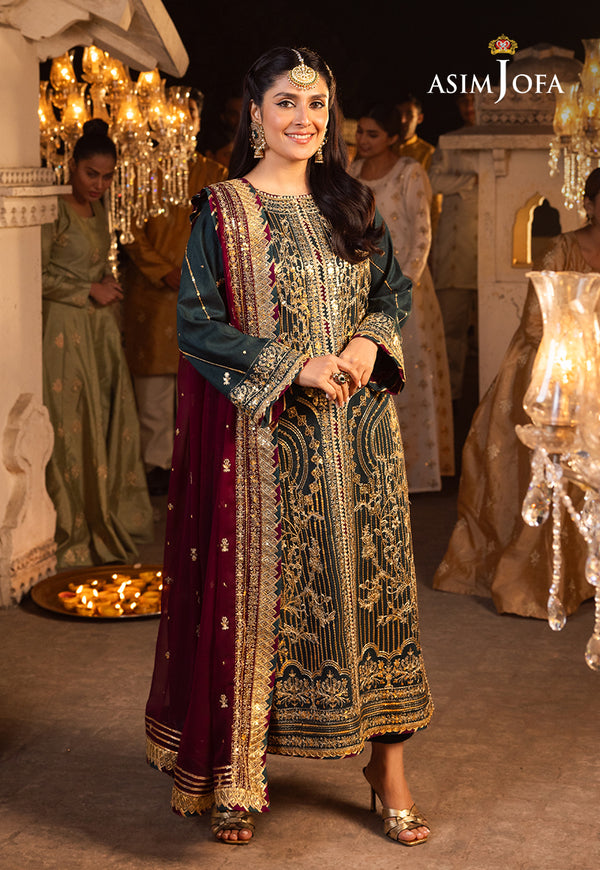 Asim Jofa | Shehnai Festive Collection | AJSH-20 - House Of Anaya