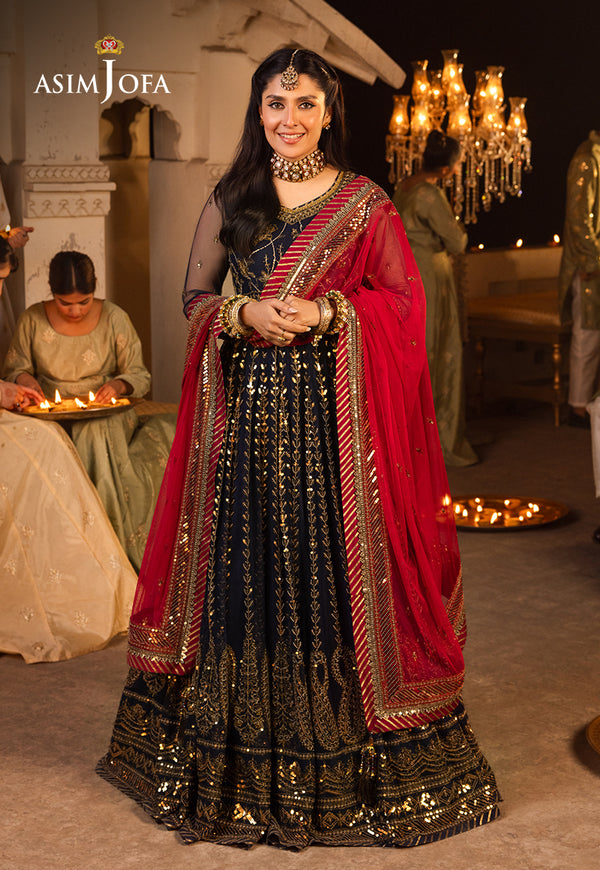 Asim Jofa | Shehnai Festive Collection | AJSH-10 - House Of Anaya