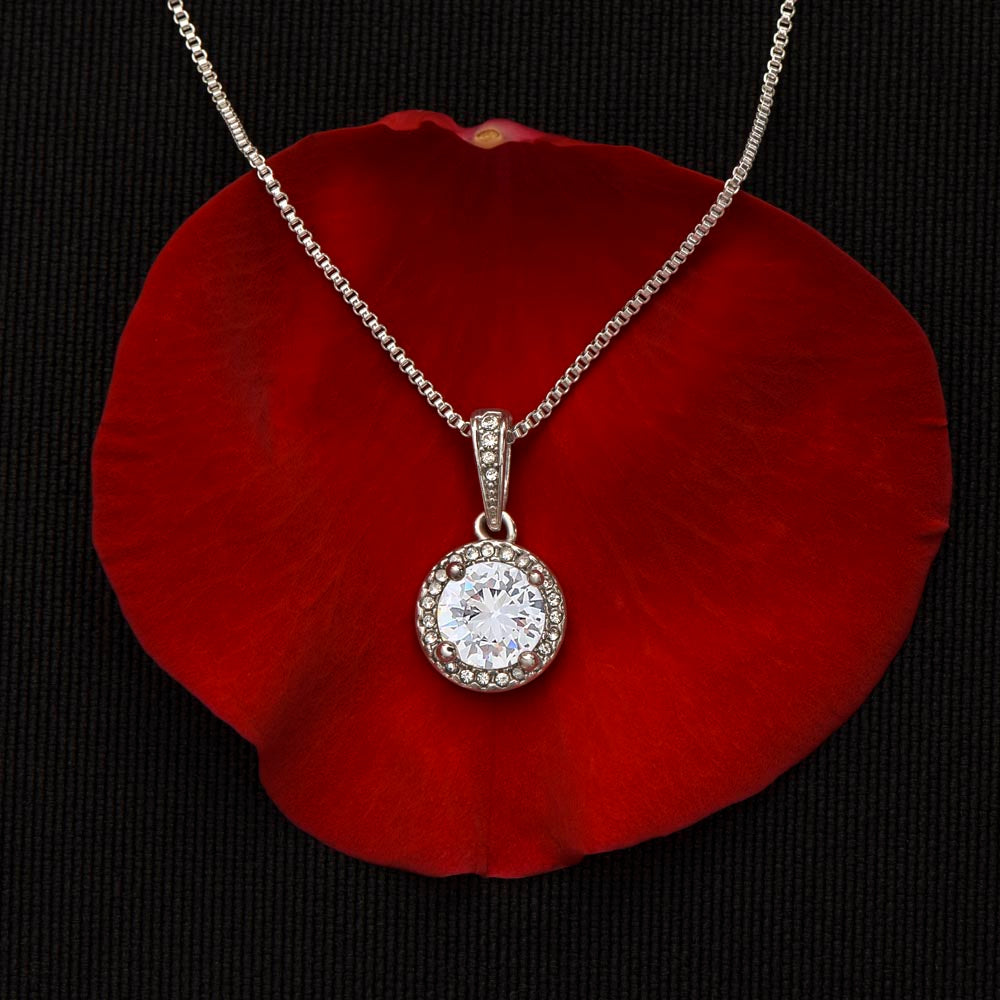 Eternal Hope Silver Necklace for Valentines , Birthdays and Weddings - Riwayat-e-khas