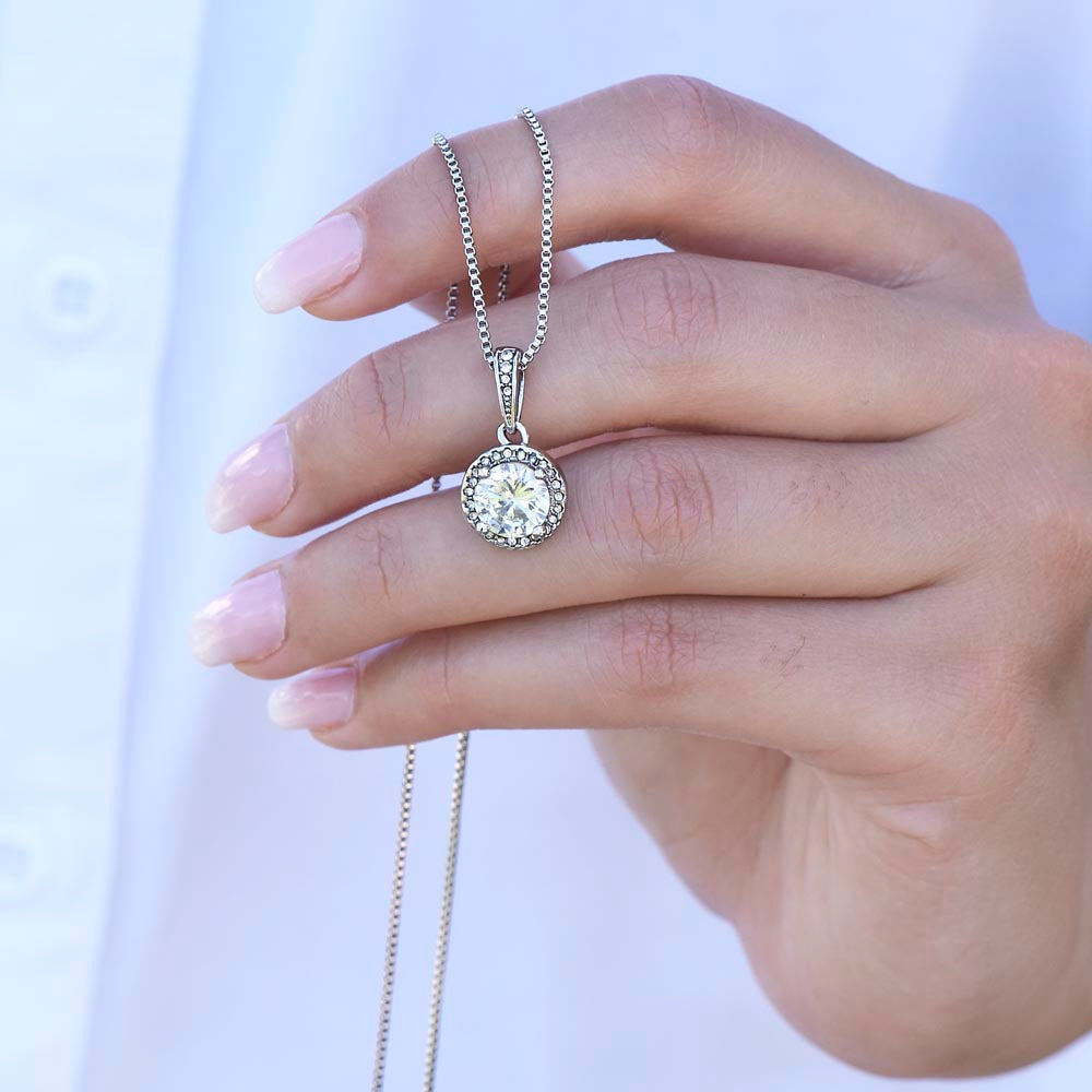 Eternal Hope Silver Necklace for Valentines , Birthdays and Weddings - Riwayat-e-khas