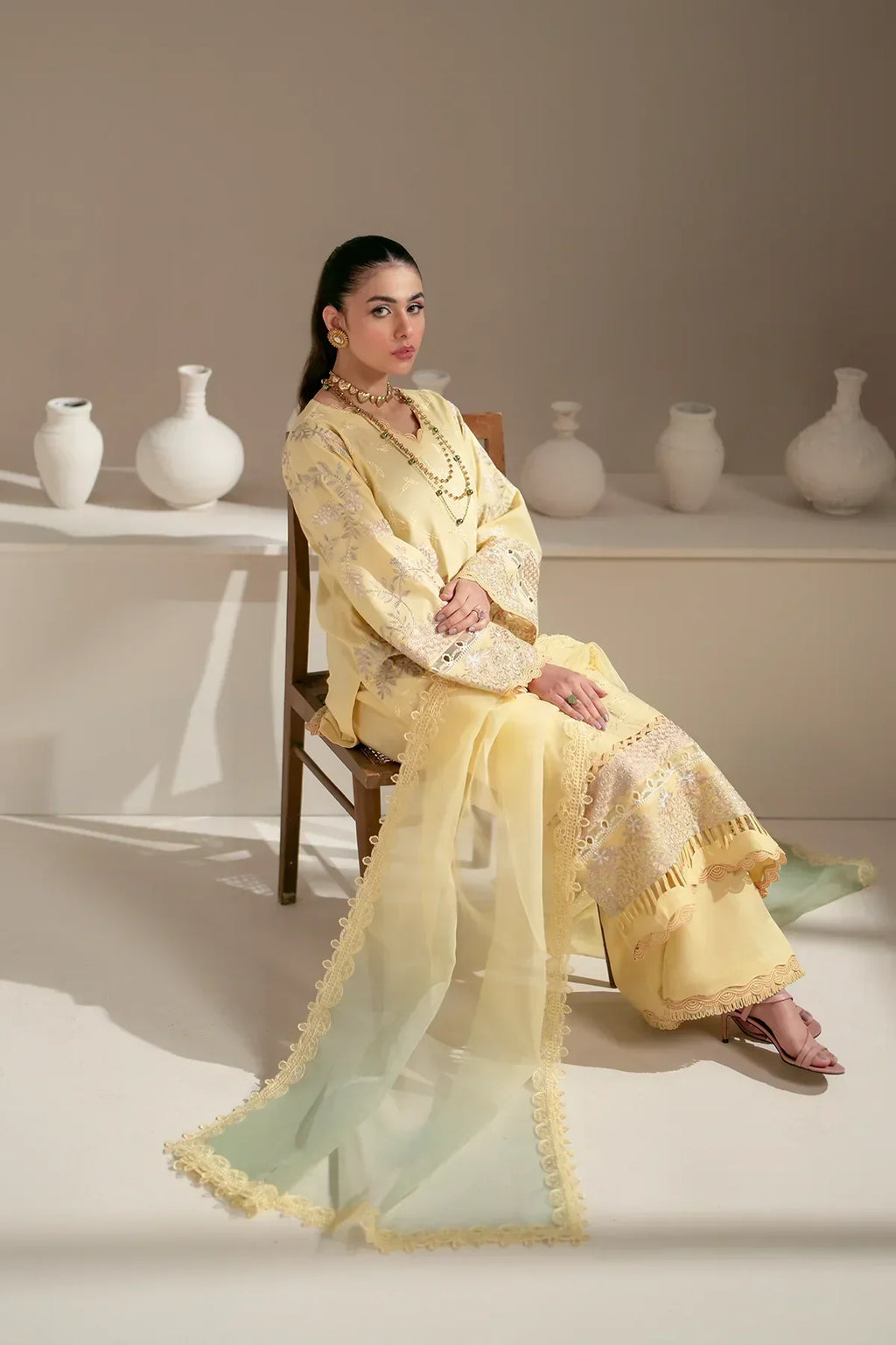 Azzal | Aghaaz Luxury Lawn | Sehar - Riwayat-e-Khas