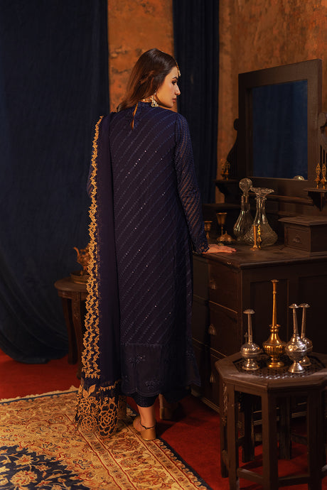 Azure | Ensembles Embroidered Formals | Aqua Serene - Riwayat-e-Khas