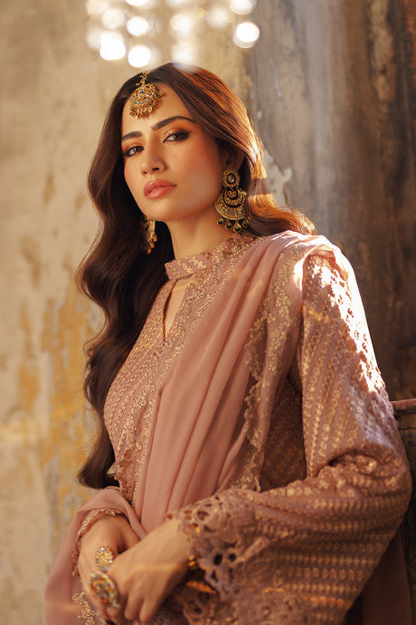Azure | Ensembles Embroidered Formals | Azalea - Riwayat-e-Khas