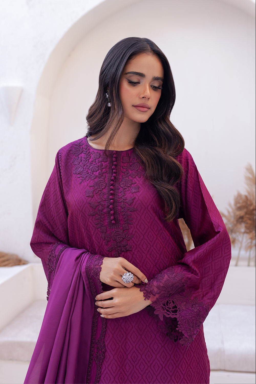 Azure | Ensembles Embroidered Formals | Berry Burst - Riwayat-e-Khas