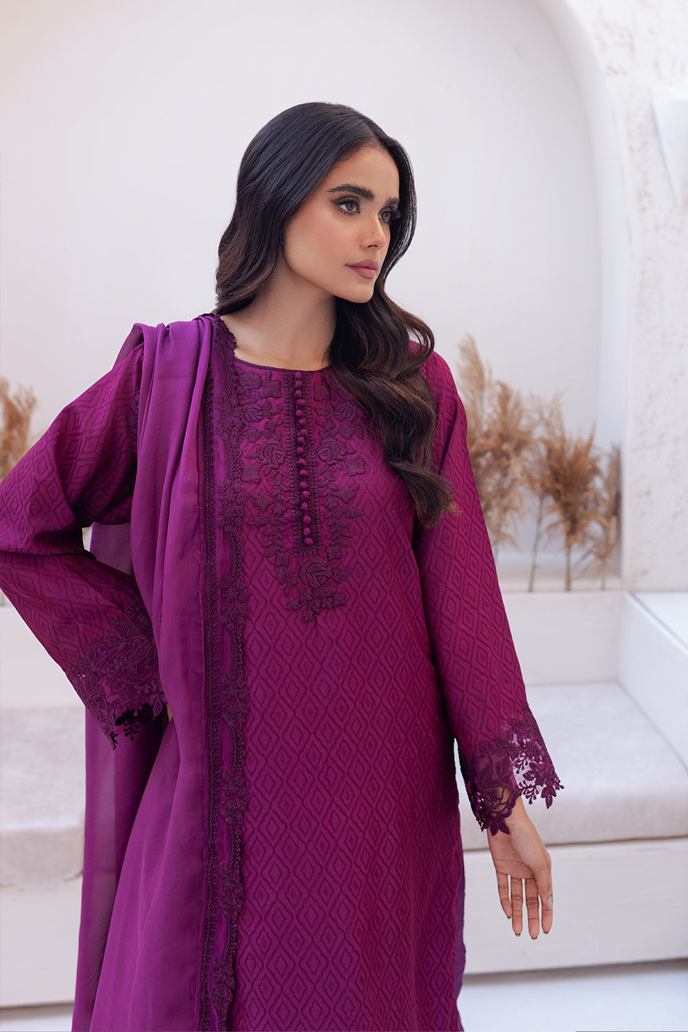 Azure | Ensembles Embroidered Formals | Berry Burst - Riwayat-e-Khas