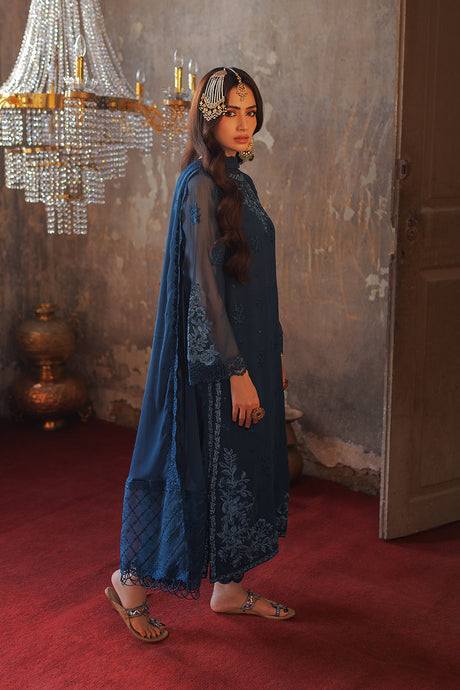Azure | Ensembles Embroidered Formals | Botanical Bliss - Riwayat-e-Khas