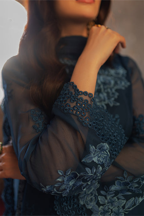 Azure | Ensembles Embroidered Formals | Botanical Bliss - Riwayat-e-Khas