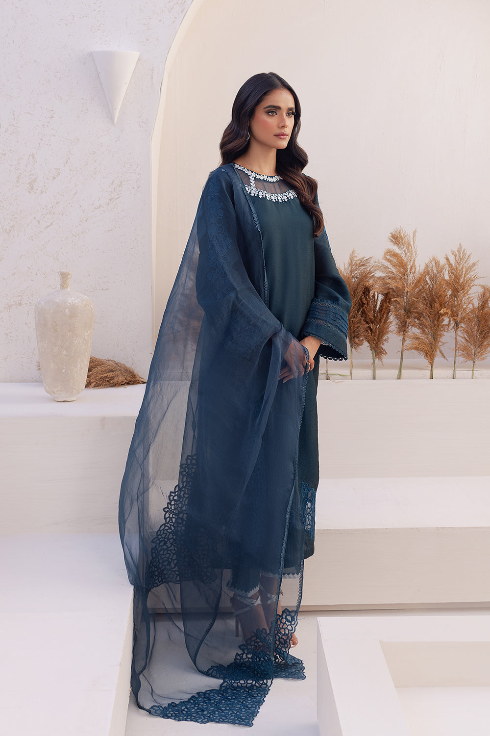 Azure | Ensembles Embroidered Formals | Midnight Storm - Riwayat-e-Khas