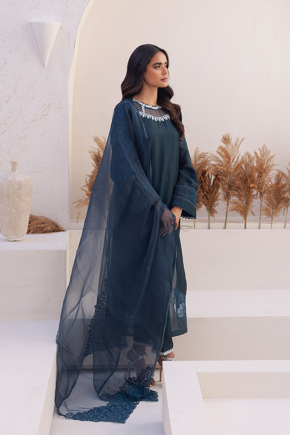 Azure | Ensembles Embroidered Formals | Midnight Storm - Riwayat-e-Khas