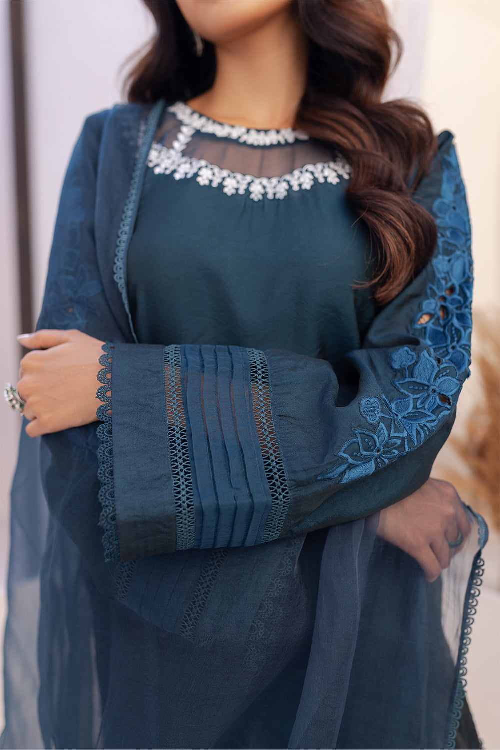 Azure | Ensembles Embroidered Formals | Midnight Storm - Riwayat-e-Khas
