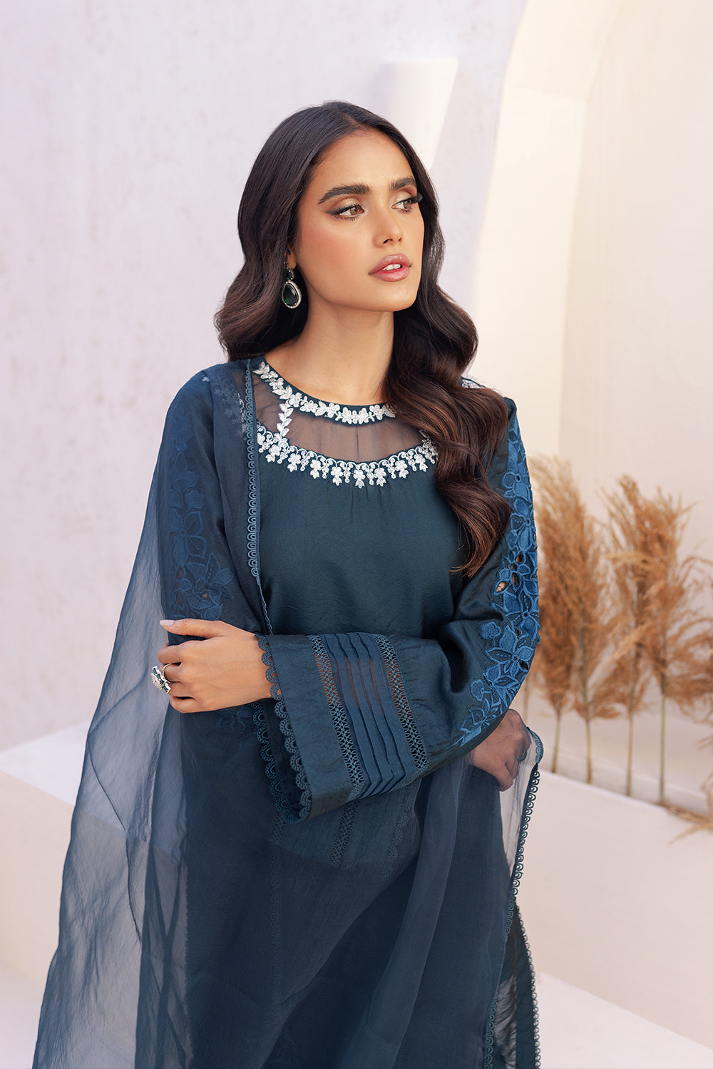 Azure | Ensembles Embroidered Formals | Midnight Storm - Riwayat-e-Khas