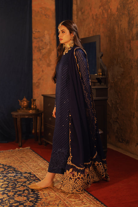 Azure | Ensembles Embroidered Formals | Aqua Serene - Riwayat-e-Khas