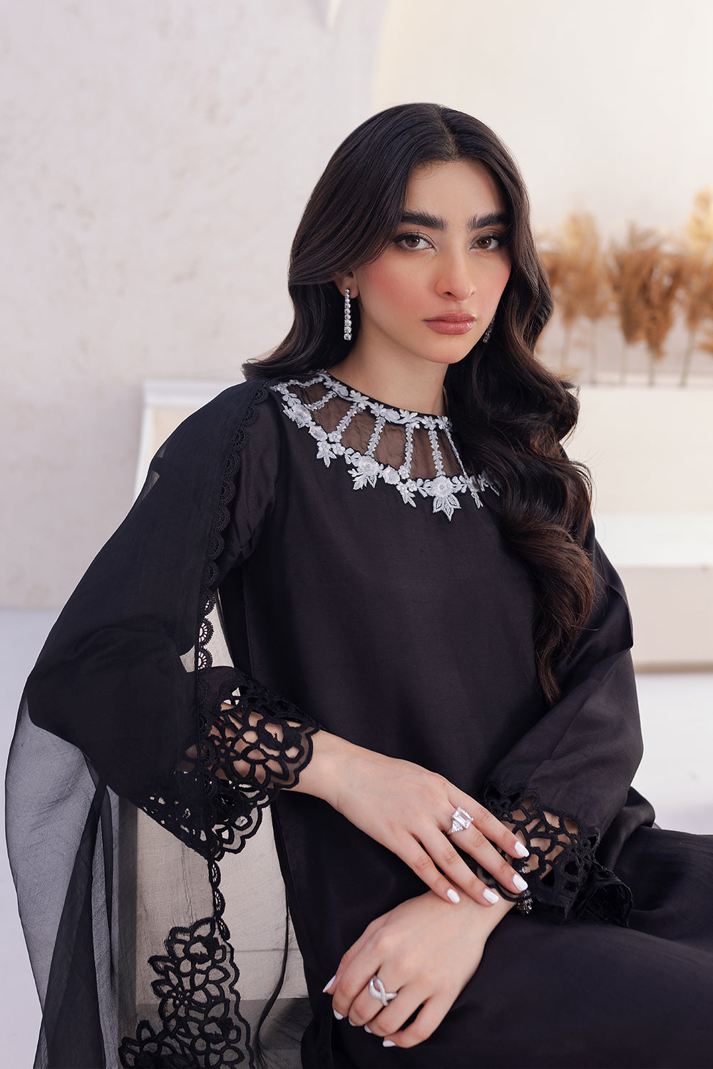 Azure | Ensembles Embroidered Formals | Stargaze - Riwayat-e-Khas