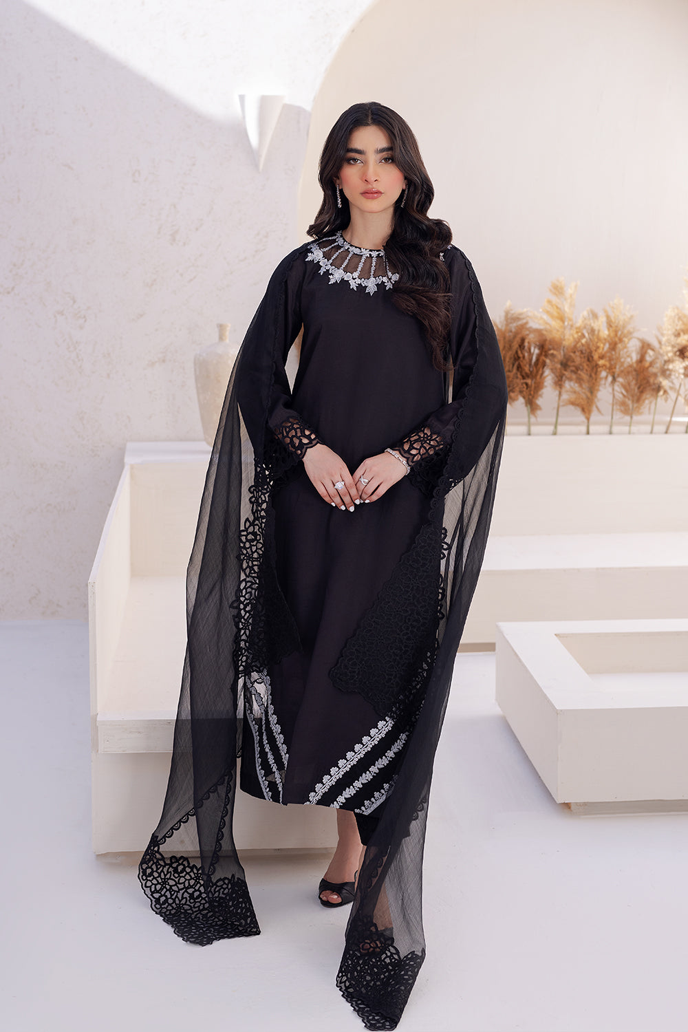 Azure | Ensembles Embroidered Formals | Stargaze - Riwayat-e-Khas