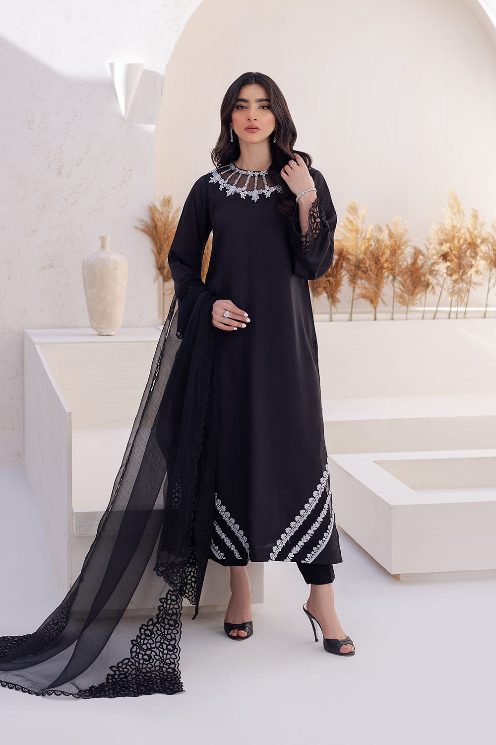 Azure | Ensembles Embroidered Formals | Stargaze - Riwayat-e-Khas