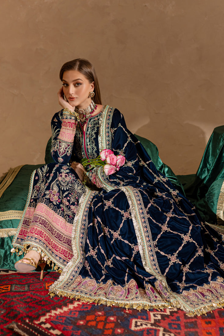 Marjjan | De Rose Velvet | MRV-10 (BLUE) - House Of Anaya