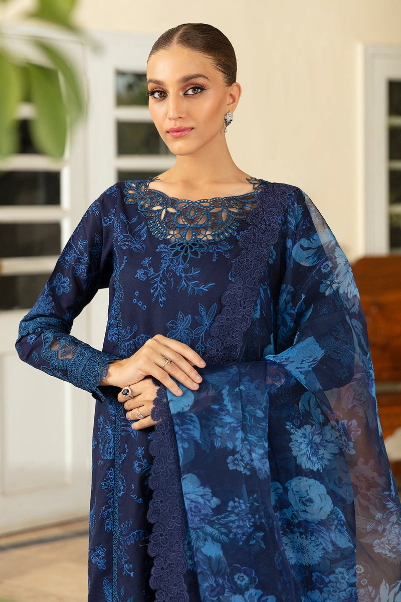 Baroque | Lawn Collection 24 | UF-380 - House Of Anaya