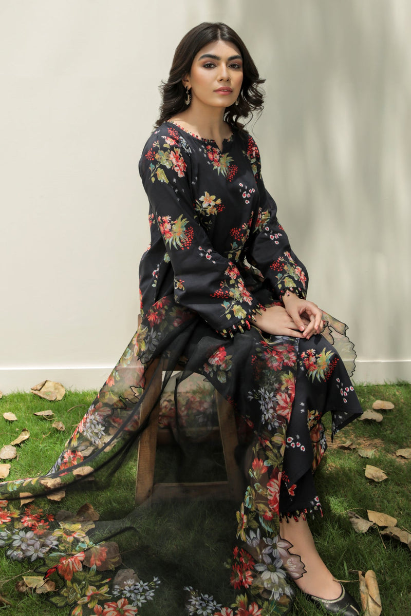 Baroque | Lawn Collection 24 | UF-208 - House Of Anaya