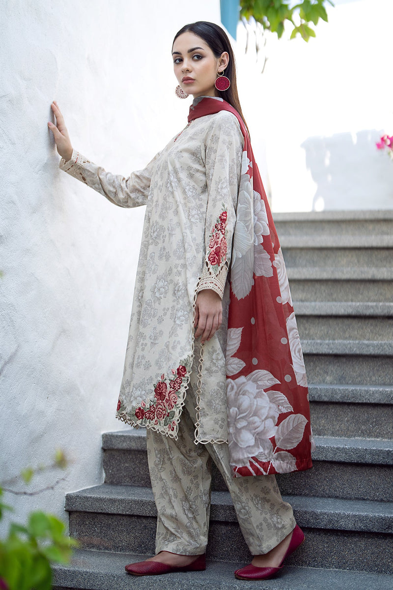 Baroque | Lawn Collection 24 | UF-549 - House Of Anaya