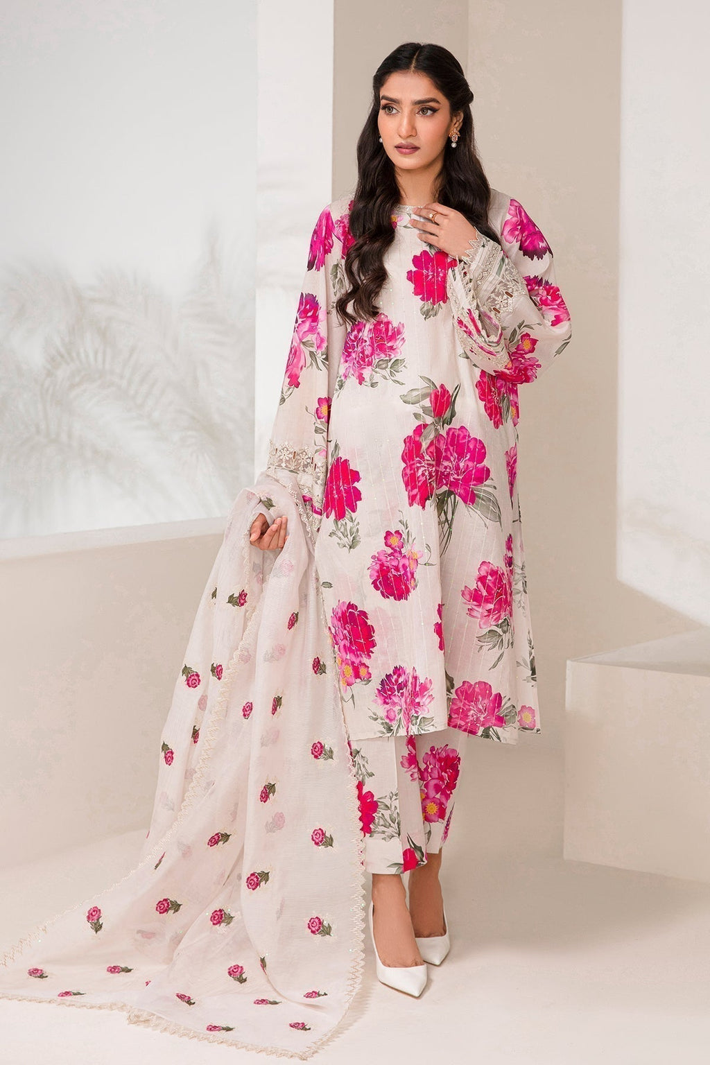 Baroque | Lawn Collection 24 | UF-347 - House Of Anaya