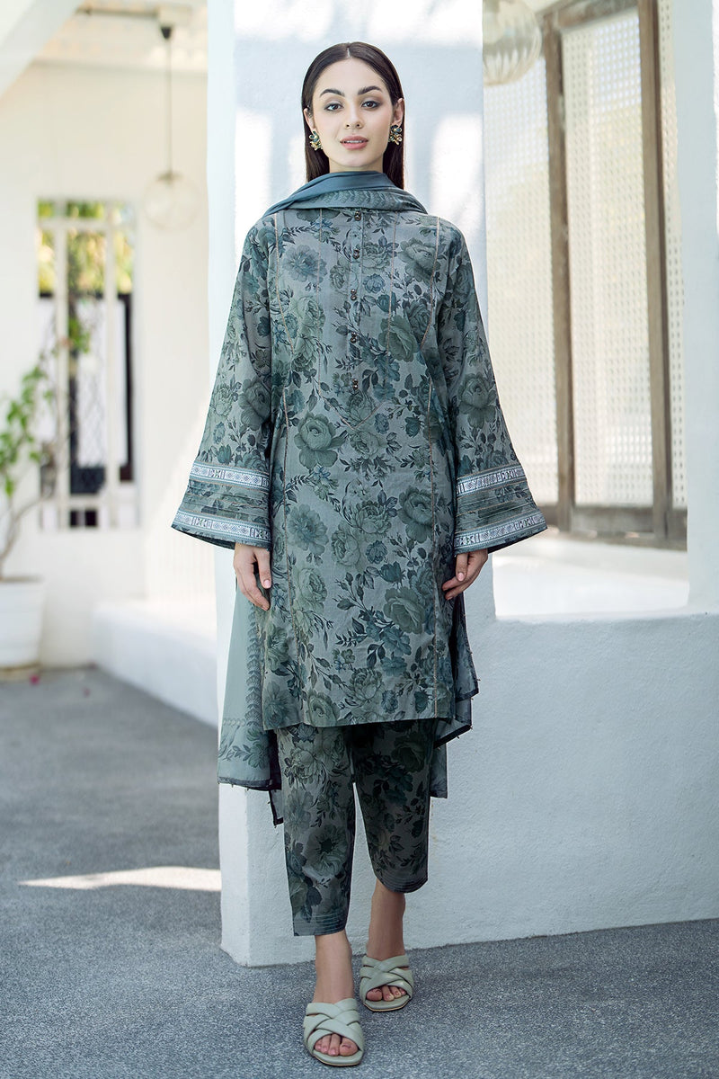 Baroque | Lawn Collection 24 | UF-551 - House Of Anaya