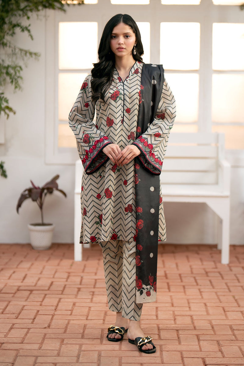 Baroque | Lawn Collection 24 | UF-539 - House Of Anaya