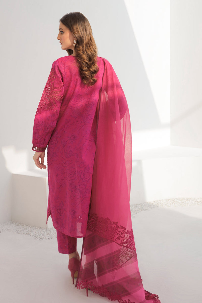 Baroque | Lawn Collection 24 | UF-308 - House Of Anaya