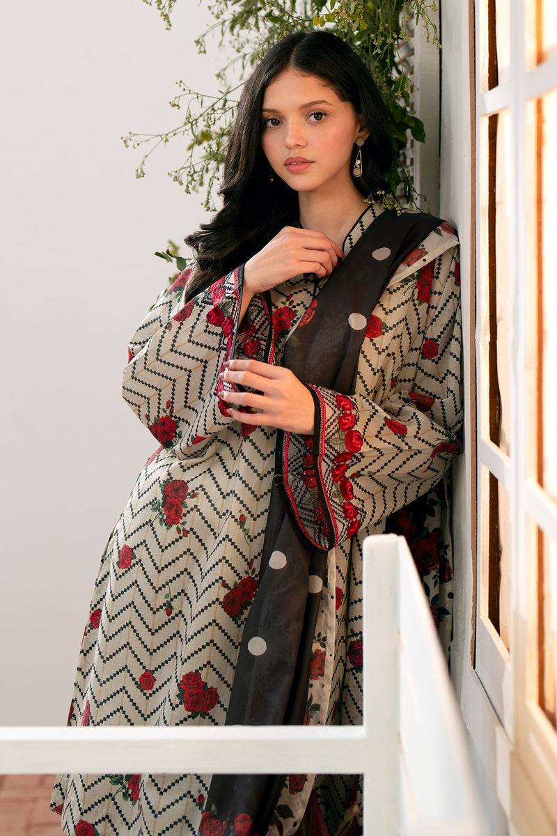 Baroque | Lawn Collection 24 | UF-539 - House Of Anaya