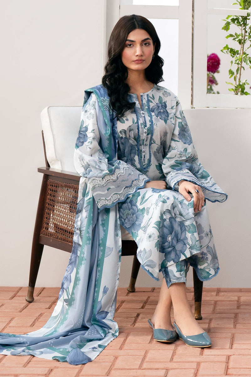 Baroque | Lawn Collection 24 | UF-541 - House Of Anaya