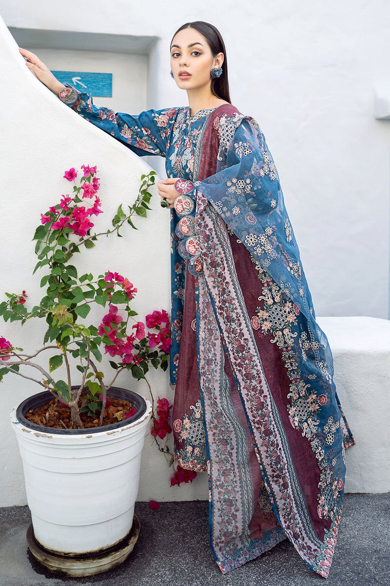 Baroque | Lawn Collection 24 | UF-554 - House Of Anaya
