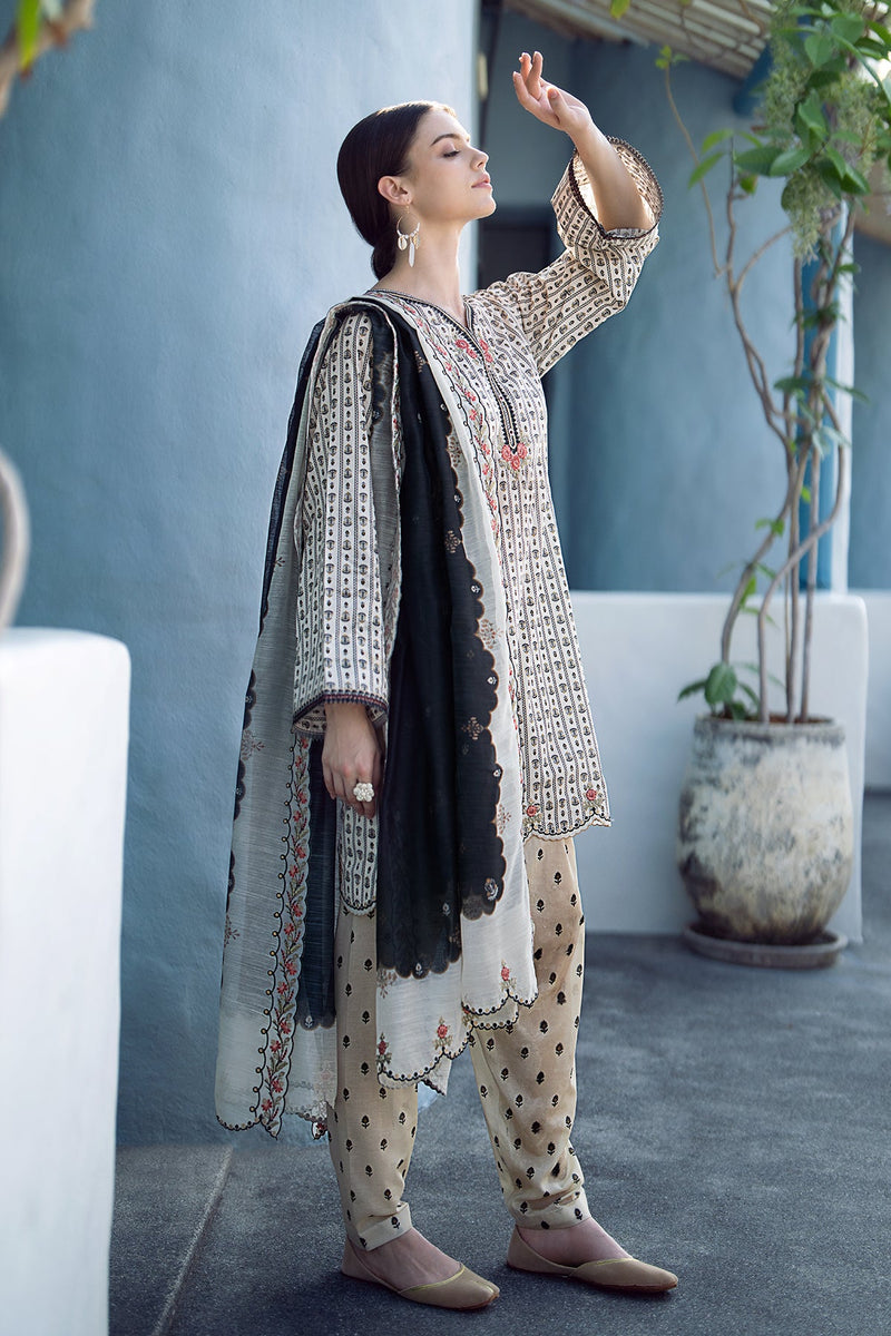 Baroque | Lawn Collection 24 | UF-555 - House Of Anaya
