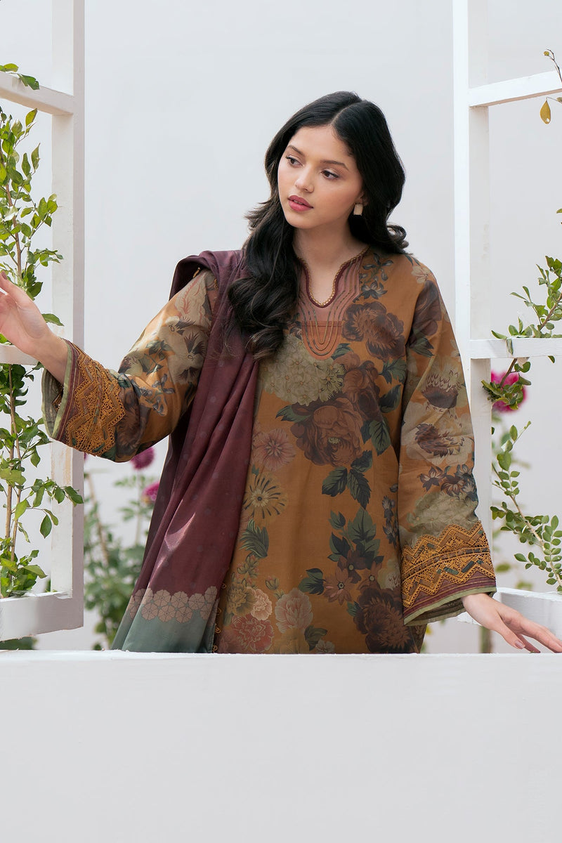 Baroque | Lawn Collection 24 | UF-530 - House Of Anaya