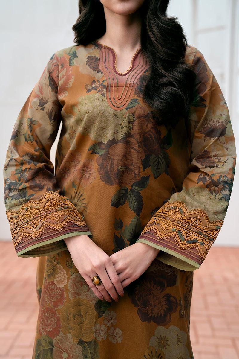 Baroque | Lawn Collection 24 | UF-530 - House Of Anaya