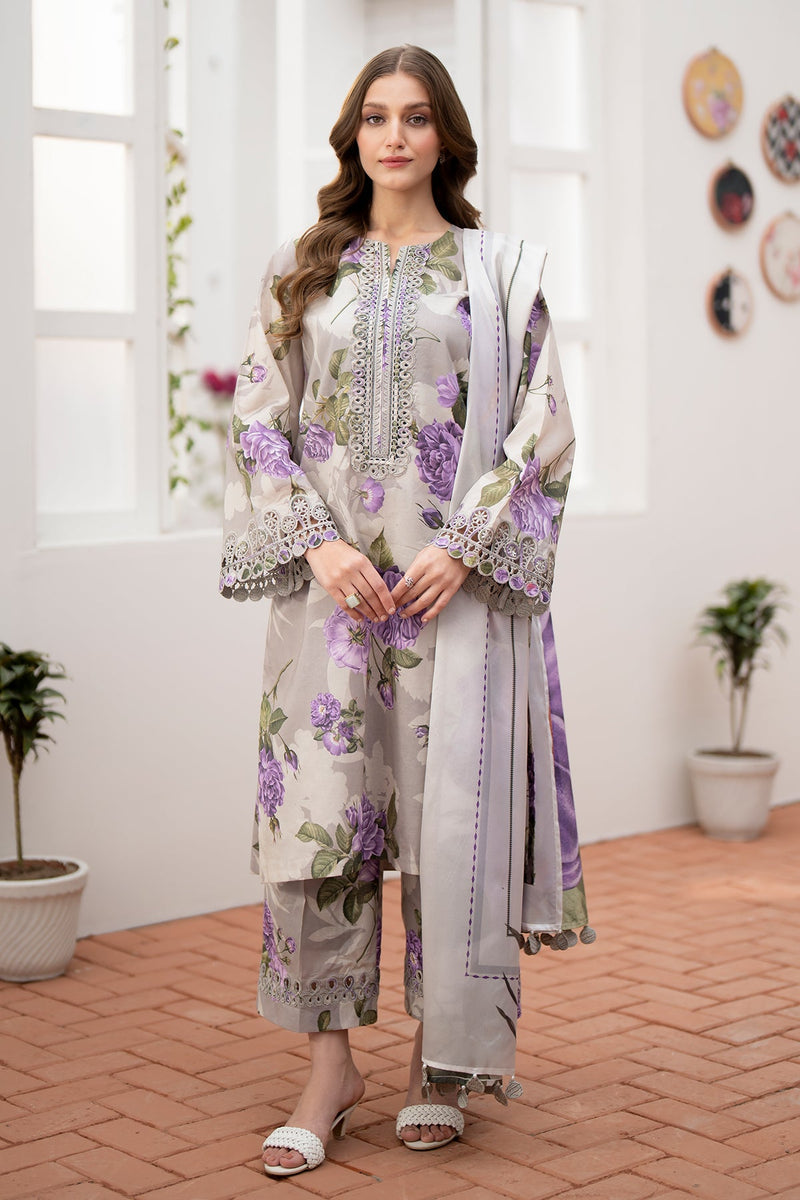 Baroque | Lawn Collection 24 | UF-531 - House Of Anaya