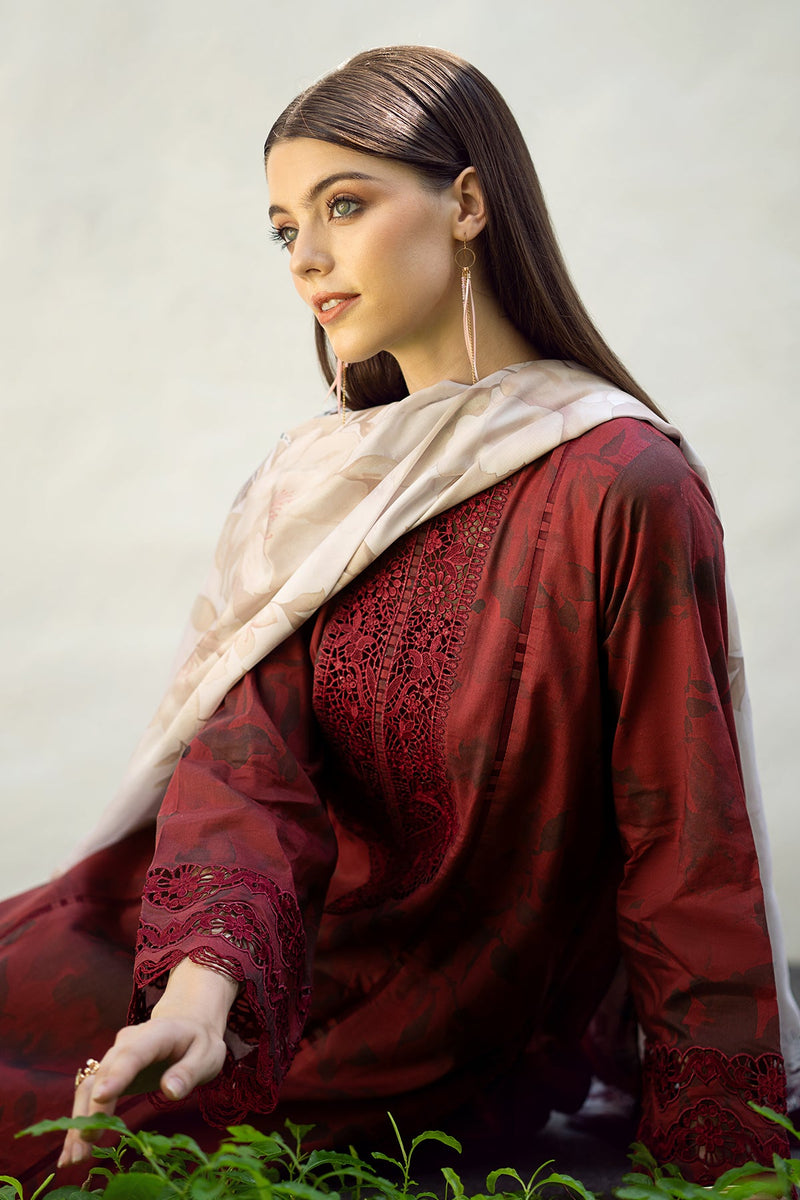 Baroque | Lawn Collection 24 | UF-545 - House Of Anaya