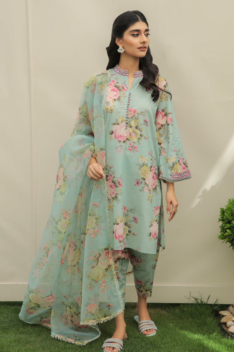 Baroque | Lawn Collection 24 | UF-215 - House Of Anaya