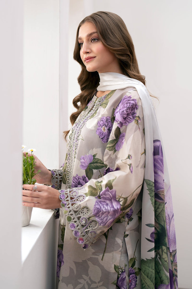 Baroque | Lawn Collection 24 | UF-531 - House Of Anaya