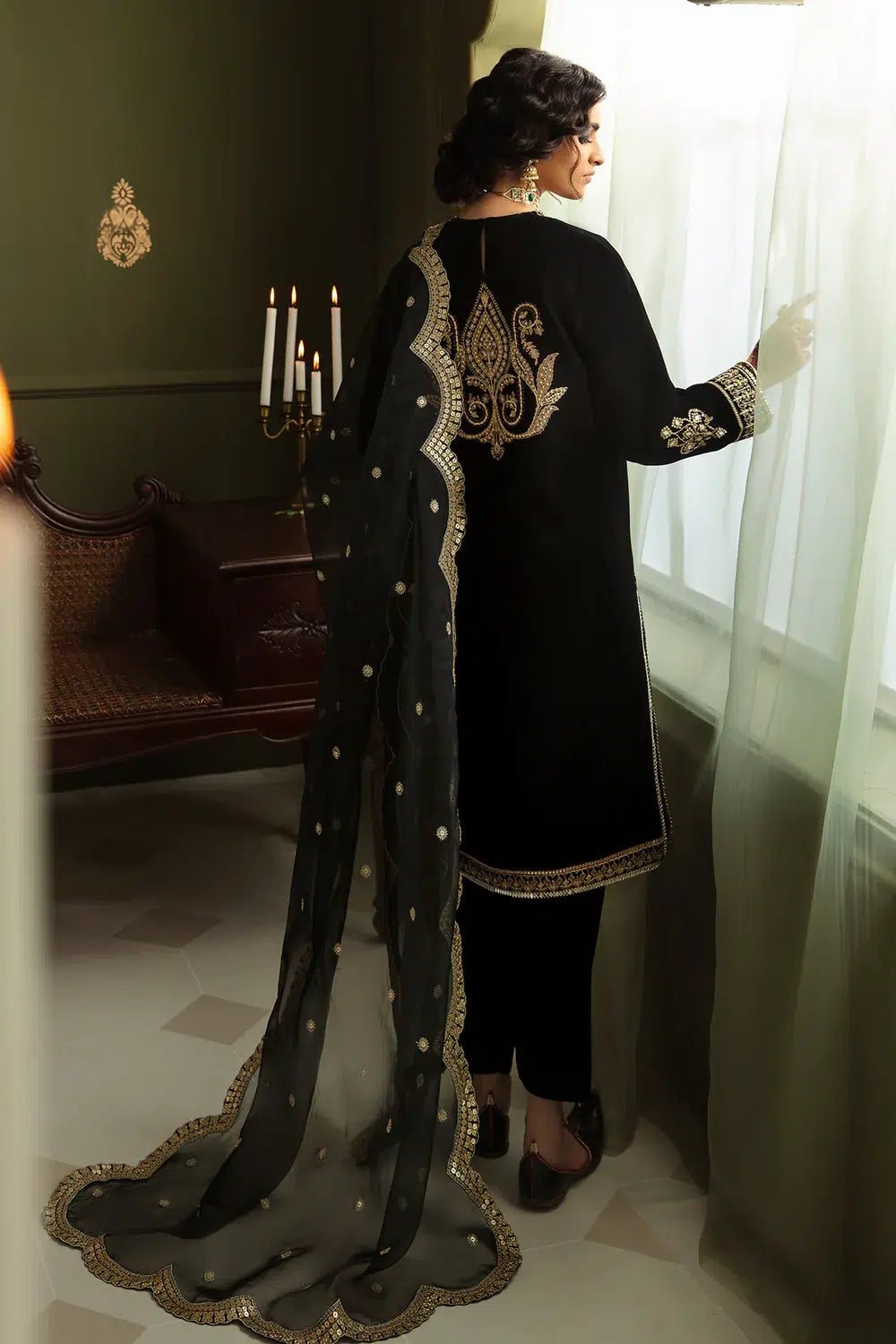 Baroque | Jahanara Luxury Velvet 23 | UF-462 - House Of Anaya